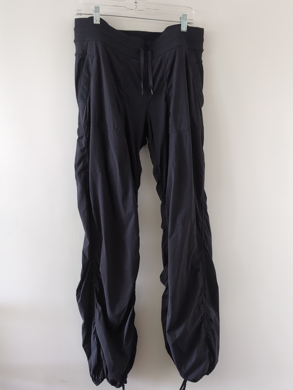Lululemon Dance Studio Black Drawstring Jogger Pants Size 12